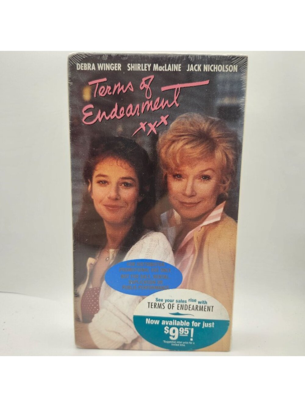 Terms Of Endearment VHS 1996 Paramount Sealed Promotional Screener Debra Winger